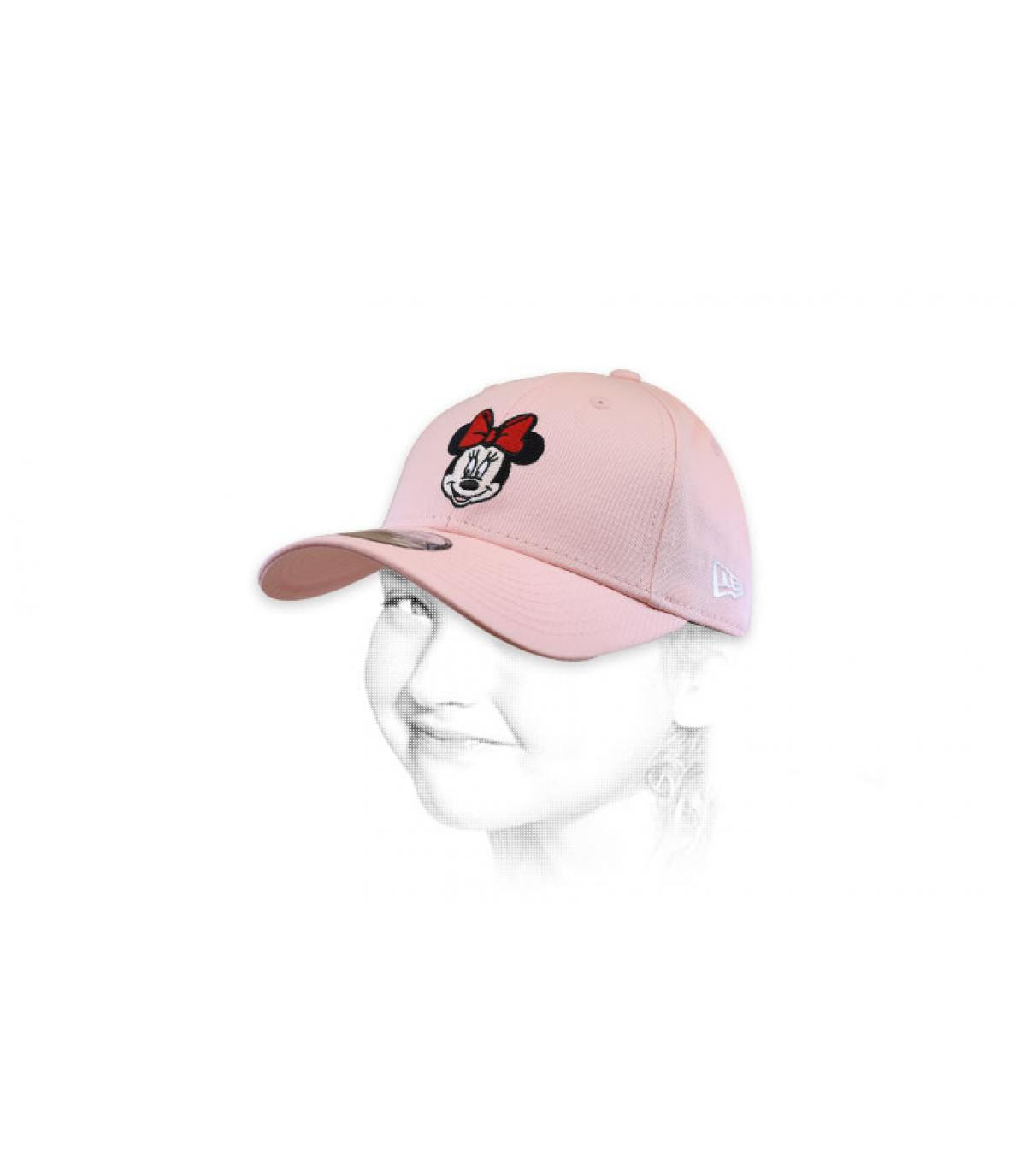 casquette Minnie rose Casquette Kids Minnie Character pink lemonade